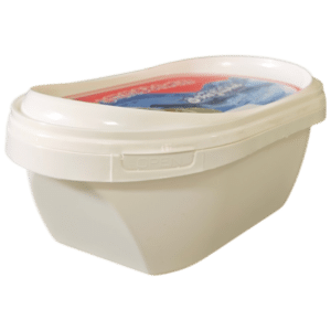 DOK1130: 38Oz Ice Cream IML Container with Lid