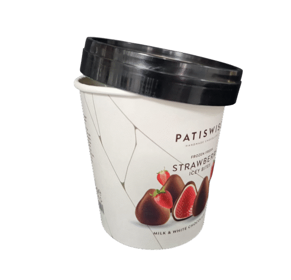 500ml Custom Ice Cream Paper Container with PP Lid – DPAP501