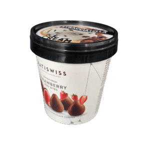 500ml Custom Ice Cream Paper Container with PP Lid – DPAP501 3