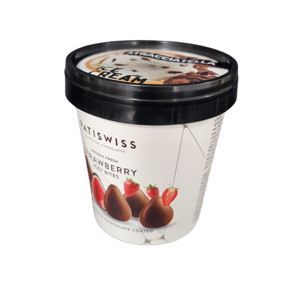 500ml Custom Ice Cream Paper Container with PP Lid – DPAP501