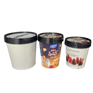 500ml Custom Ice Cream Paper Container with PP Lid – DPAP501 7