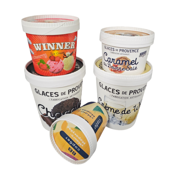 DPAP121: 4oz Paper Ice Cream Container 4