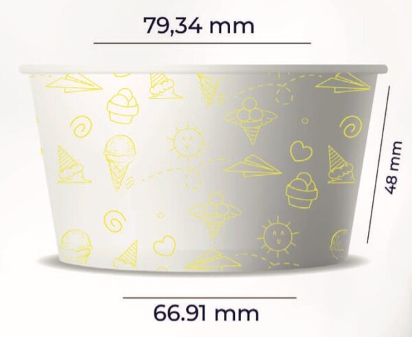 DPAP121: 4oz Paper Ice Cream Container 3