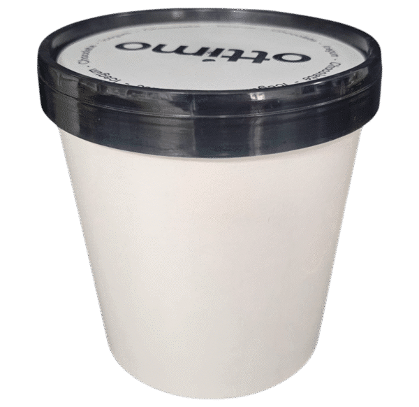 1000ml Custom Ice Cream Paper Container with PP Lid – DPAP1001