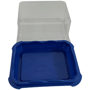 DX600: 20oz Cheese Tray with Clear Lid 10