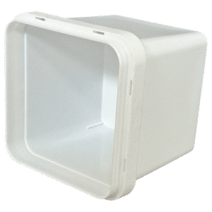 DKK580: 20 oz Square Container With Lid 5
