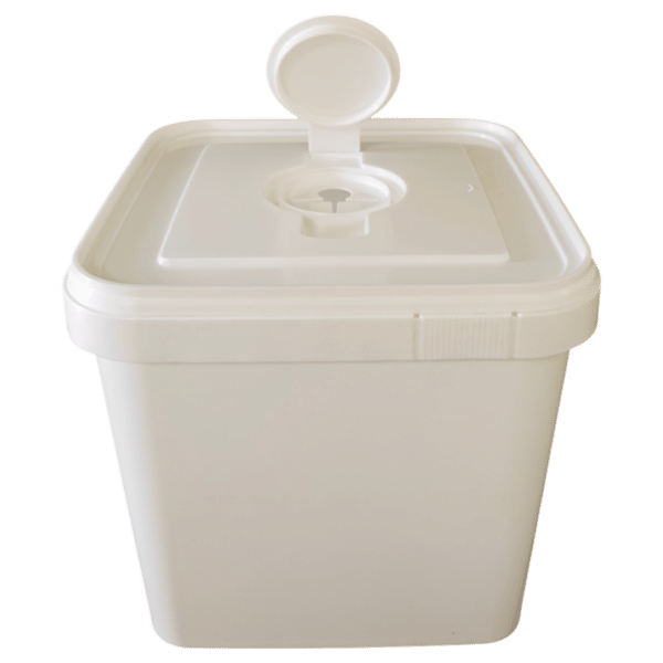 DX5350 – 169 oz (5 Litre) Plastic Wet Wipes Bucket