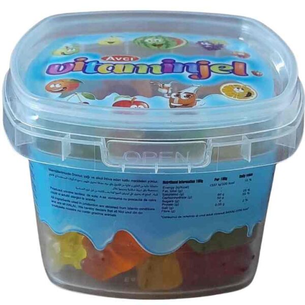 DOK280: 9 oz Plastic IML Container with Lids