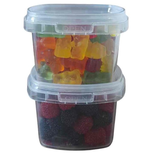 DOK280: 9 oz Plastic IML Container with Lids