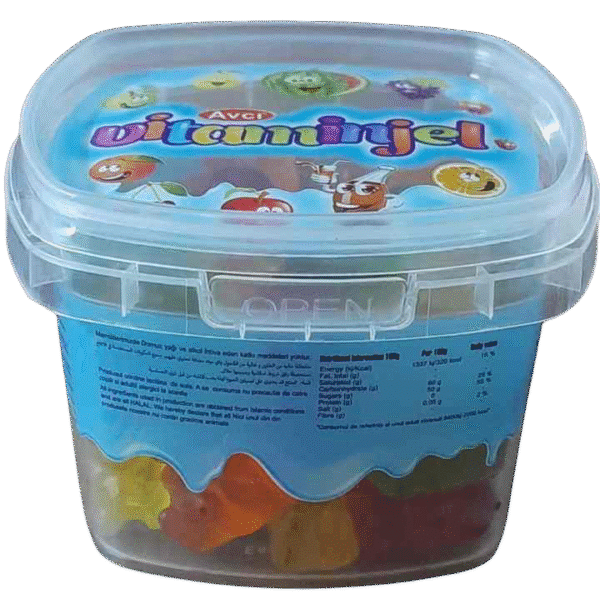 DOK280: 9 oz Plastic IML Container with Lids