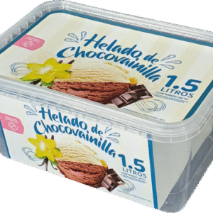 DKK1551: 50oz PP IML Ice Cream Container & Lid 2