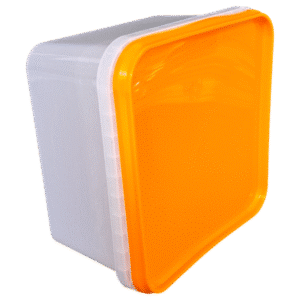 DKK2100: 70 oz Custom Square Container with Lid 2