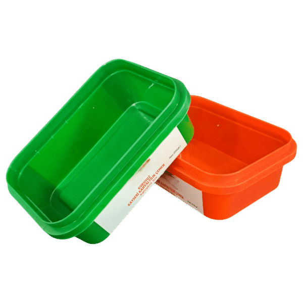 D280: 8 oz PP IML Spice Containers with Lids