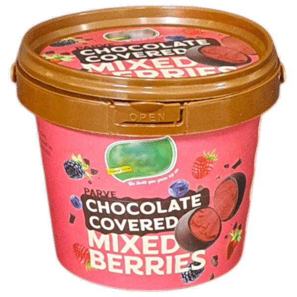 DYK350: 12 oz Round Plastic Chocolate Bucket