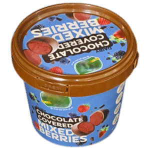 DYK350: 12 oz Round Plastic Chocolate Bucket 10