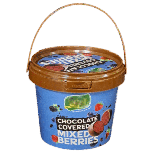 DYK350: 12 oz Round Plastic Chocolate Bucket 12