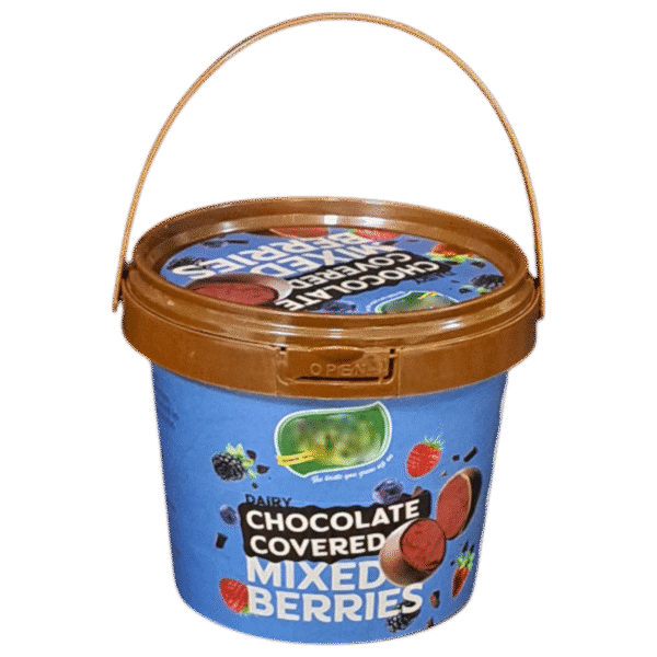 DYK350: 12 oz Round Plastic Chocolate Bucket