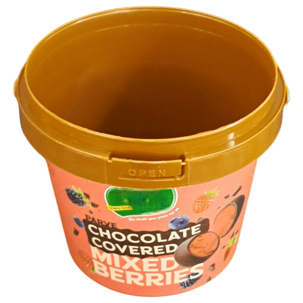 DYK350: 12 oz Round Plastic Chocolate Bucket