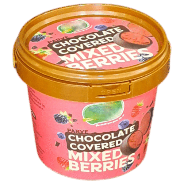 DYK350: 12 oz Round Plastic Chocolate Bucket