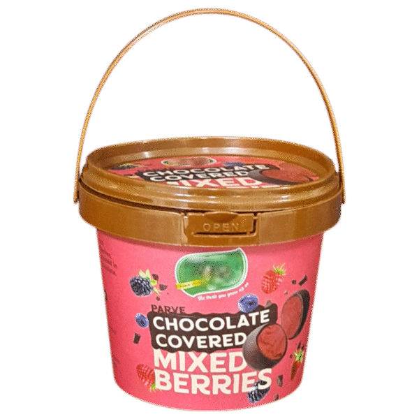 DYK350: 12 oz Round Plastic Chocolate Bucket