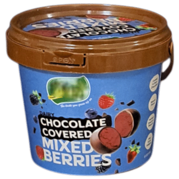 DYK350: 12 oz Round Plastic Chocolate Bucket