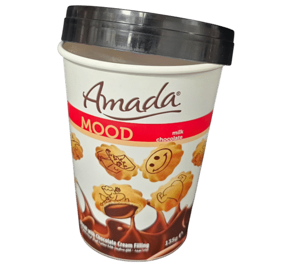 600ml Custom Ice Cream Paper Container with PP Lid – DPAP601