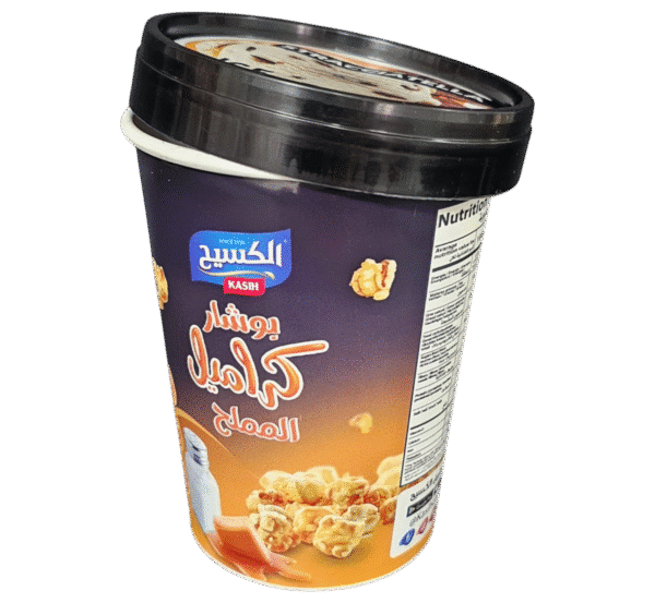 600ml Custom Ice Cream Paper Container with PP Lid – DPAP601