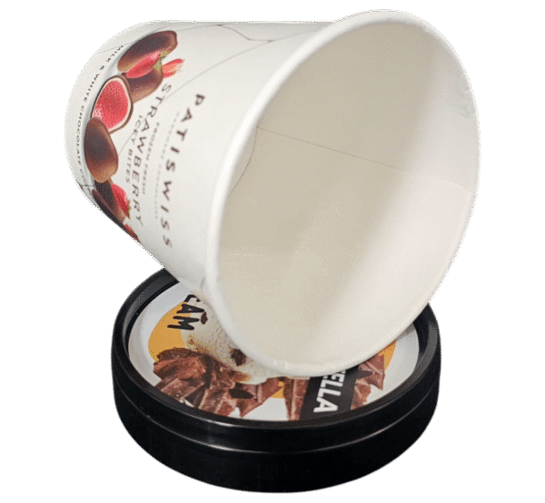 DPAP501 – 500 cc  Dragee Packaging | Paper Bowl + PP Lid
