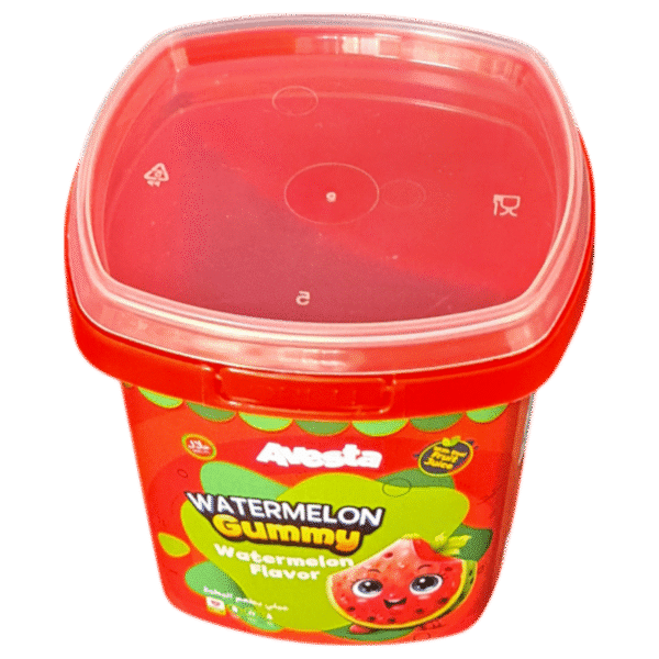 DOK355: 12oz PP IML Candy Container & Lid
