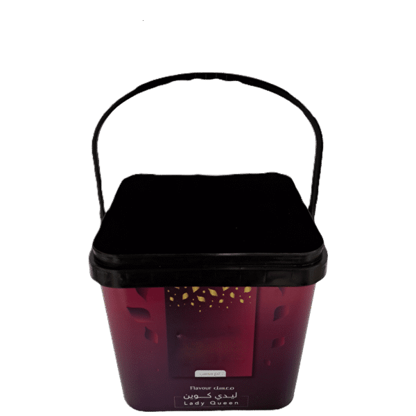DKK10500: 3 Gallon Square Plastic Bucket with Lid