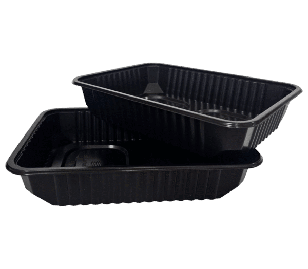 Microwave-Safe 500cc PP Food Containers with Lid - Ideal for Ready Meals 54T001