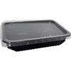 Microwave-Safe 500cc PP Food Containers with Lid - Ideal for Ready Meals 54T001