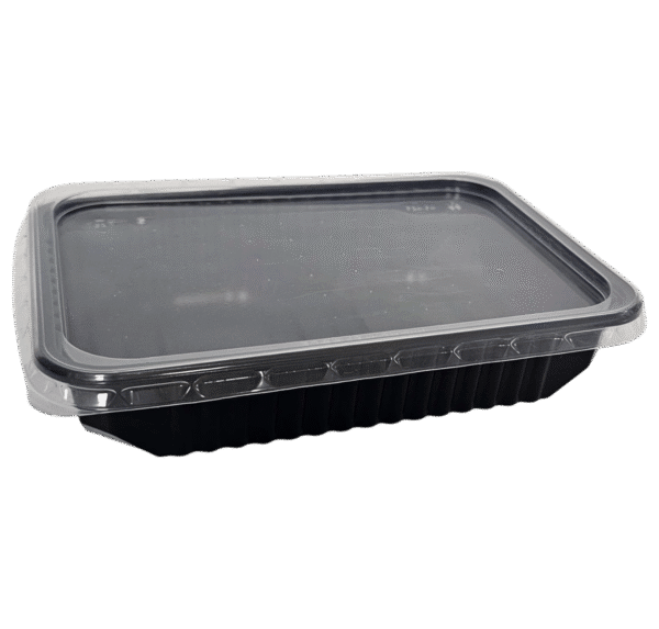 Microwave-Safe 500cc PP Food Containers with Lid - Ideal for Ready Meals 54T001