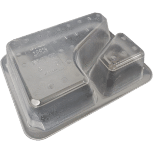 Microwave-Safe Two-Compartment Meal Container (54T004) 5