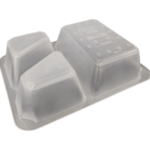 Microwave-Safe Three-Compartment Meal Container (54T005) 2