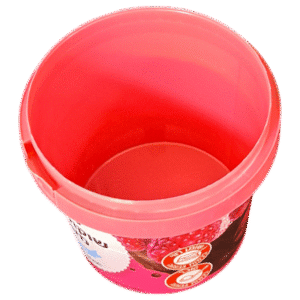 DYK350: 12 oz Round Plastic Chocolate Bucket 7