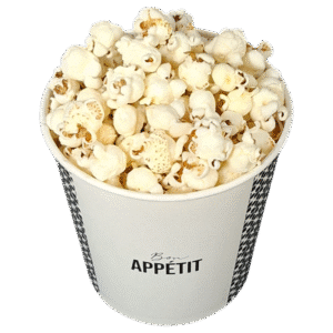 1000ml Custom Popcorn Paper Container with PP Lid – DPAP1001 6
