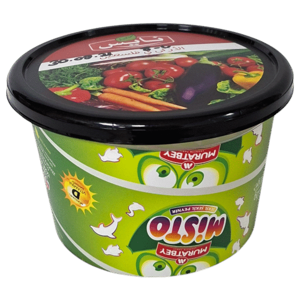 DYF1060: 32 oz Round Plastic Container & Lid