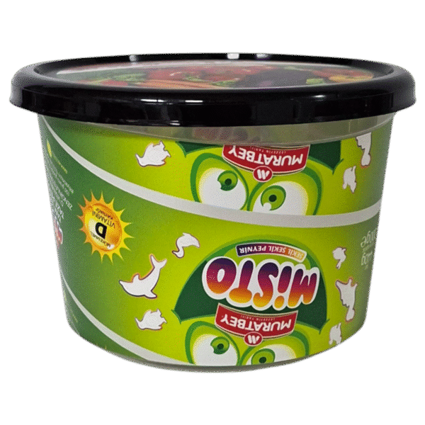 DYF1060: 32 oz Round Plastic Container & Lid