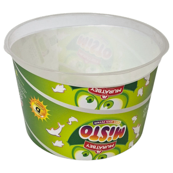 DYF1060: 32 oz Round Plastic Container & Lid
