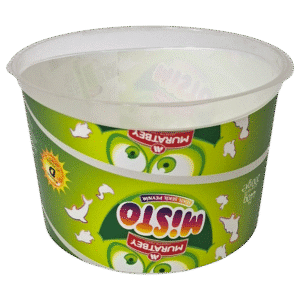 DYF1060: 32 oz Round Plastic Container & Lid 5