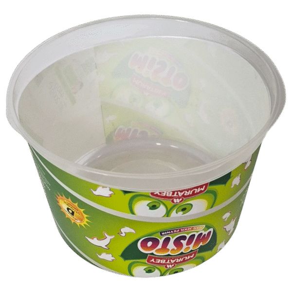 DYF1060: 32 oz Round Plastic Container & Lid