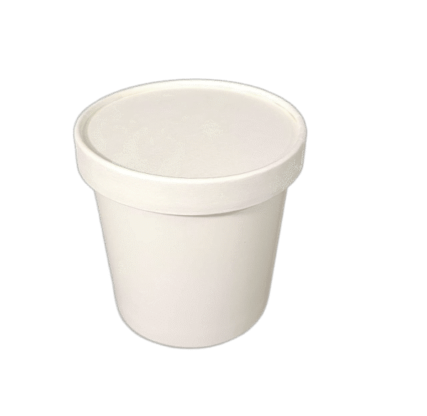 DPAP300 – 300 CC Paper Bowl and Paper Lid Packaging