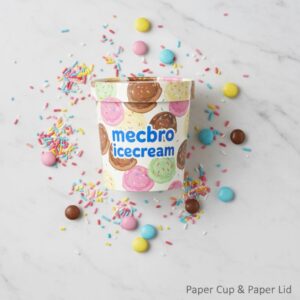 DPAP300 – 300 CC Paper Bowl and Paper Lid Packaging