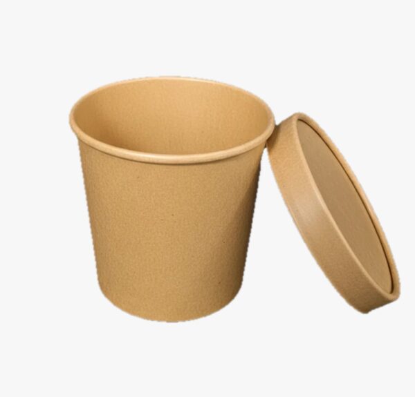 DPAP300-Paper Food Containers With Lids, Disposable Ice Cream Cups