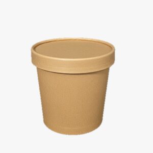 DPAP300-Paper Food Containers With Lids, Disposable Ice Cream Cups 4