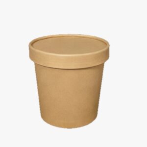 DPAP300-Paper Food Containers With Lids, Disposable Ice Cream Cups