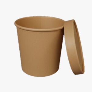 DPAP300-Paper Food Containers With Lids, Disposable Ice Cream Cups 6