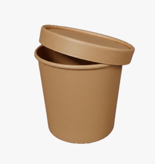DPAP300-Paper Food Containers With Lids, Disposable Ice Cream Cups