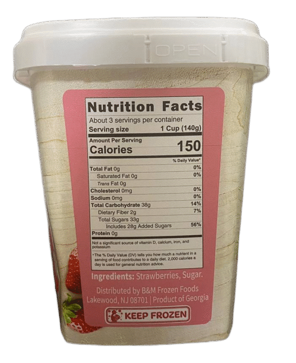 D400: 16 oz Plastic IML Fruit Container Packaging